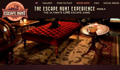 the escape hunt experience makati|Escape Hunt Room Escape Game in Manila.